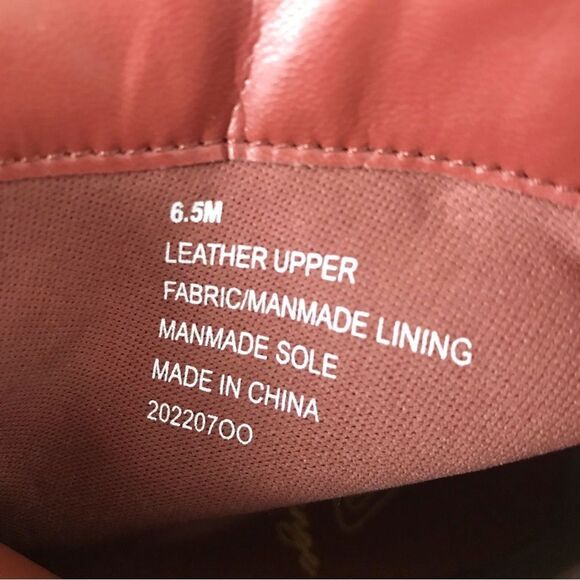 GIANNI BINI Rust Red Leather Lug Sole‎ Platform Bootie Sneaker High Top Size 6.5 - Picture 8 of 14